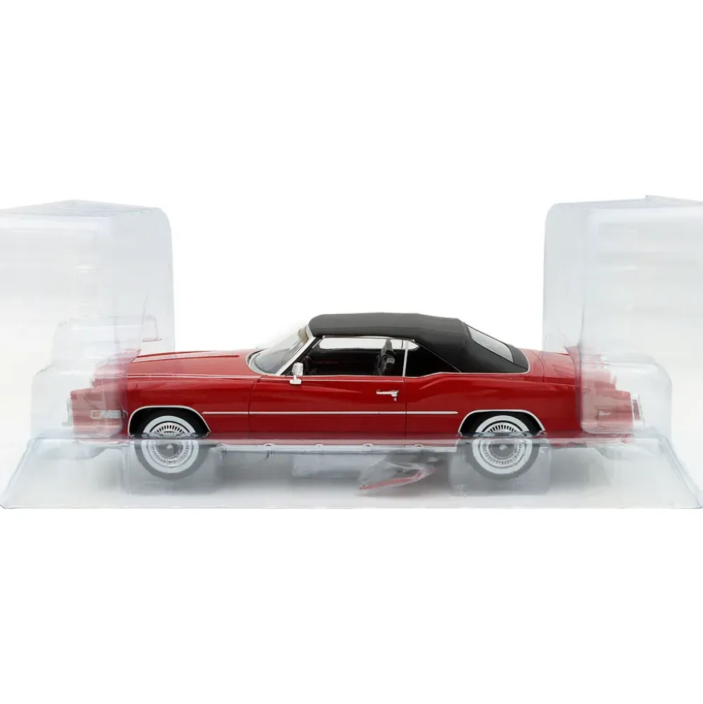 Cadillac Eldorado Convertible - 1976 - Röd - Modelcar Group - 1:18