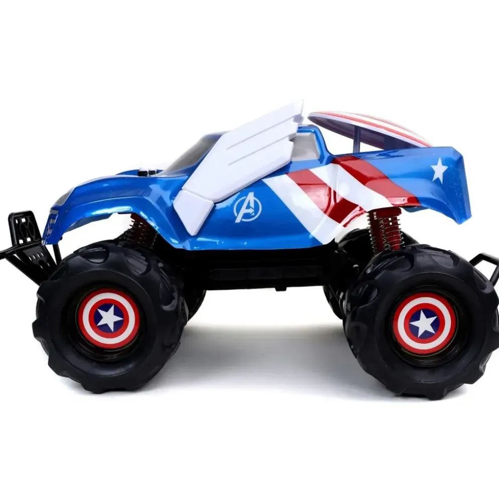 Captain America Shield Attack - Radiostyrd bil - Jada - 1:14