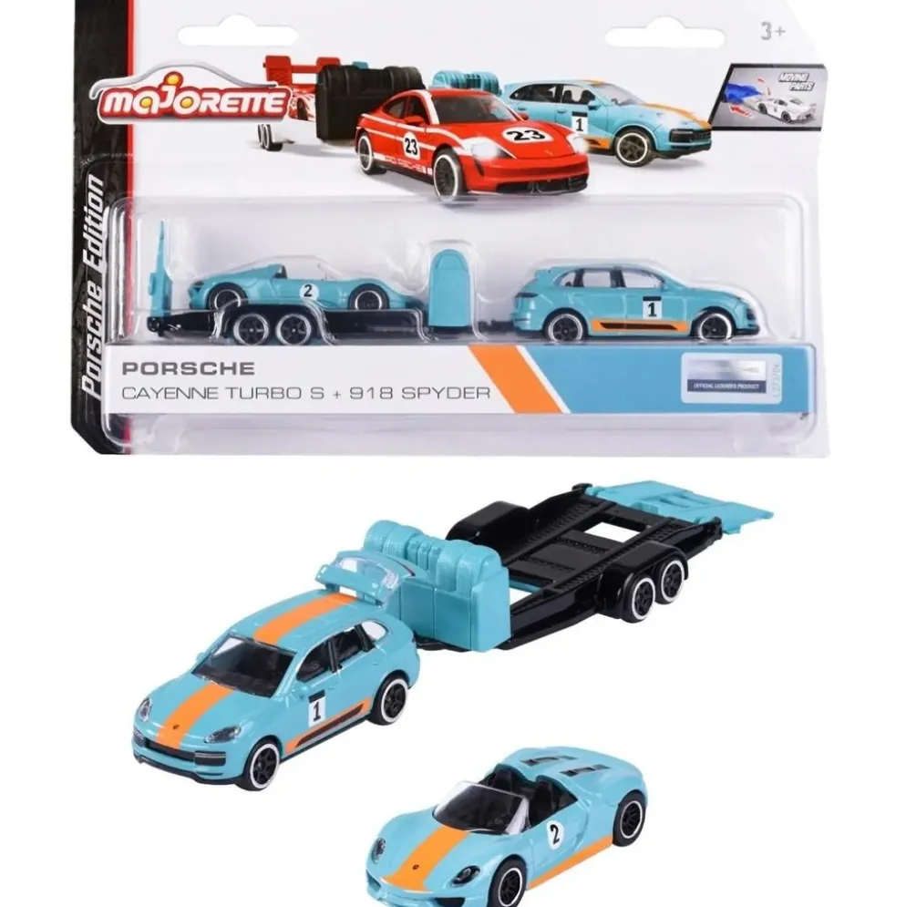 Cayenne Turbo S + 918 Spyder - Porsche Edition - Majorette