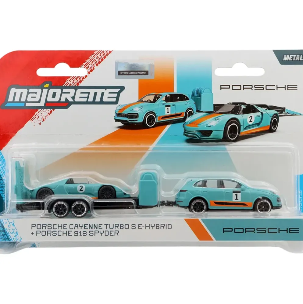 Cayenne Turbo S + 918 Spyder - Porsche Edition - Majorette
