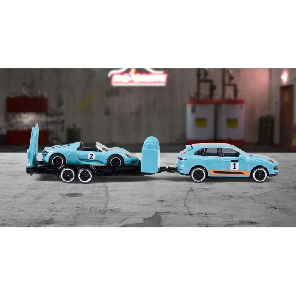 Cayenne Turbo S + 918 Spyder - Porsche Edition - Majorette