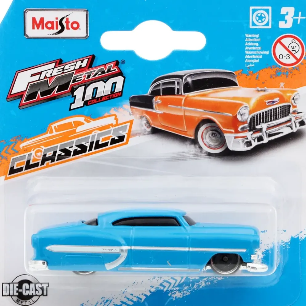 Chevrolet Bel Air - 1954 - Blå - Maisto - 8 cm