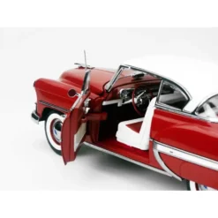 1953 Chevrolet Bel Air Coupe - Röd - Sun Star - 1:18