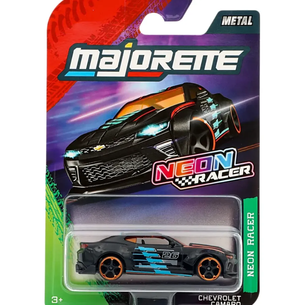 Chevrolet Camaro - Neon Racer Premium Cars - Majorette - 7 cm