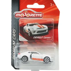Chevrolet Camaro - Vit - Premium Cars - Majorette - 7 cm