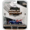 1969 Chevrolet C-30 Dually Wrecker - Blå - GreenLight - 1:64