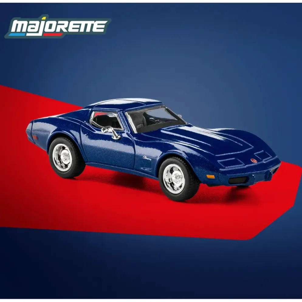 1966 Chevrolet Corvette C3 - Blå - Collection Series - Majorette - 1:64