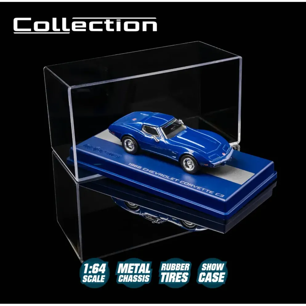 1966 Chevrolet Corvette C3 - Blå - Collection Series - Majorette - 1:64