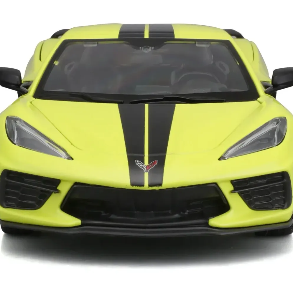 2020 Chevrolet Corvette Stingray Coupe Z51 - Gul - Maisto - 1:24