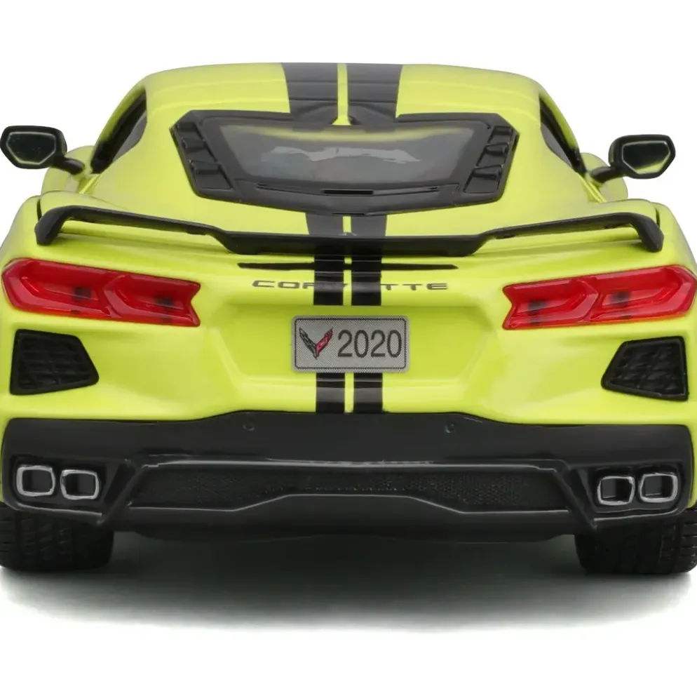 2020 Chevrolet Corvette Stingray Coupe Z51 - Gul - Maisto - 1:24