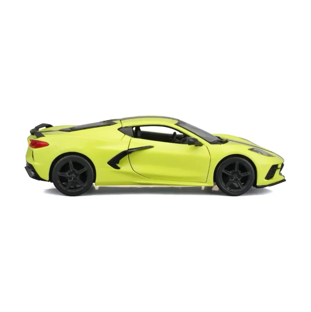 2020 Chevrolet Corvette Stingray Coupe Z51 - Gul - Maisto - 1:24