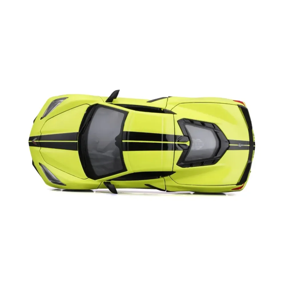 2020 Chevrolet Corvette Stingray Coupe Z51 - Gul - Maisto - 1:24