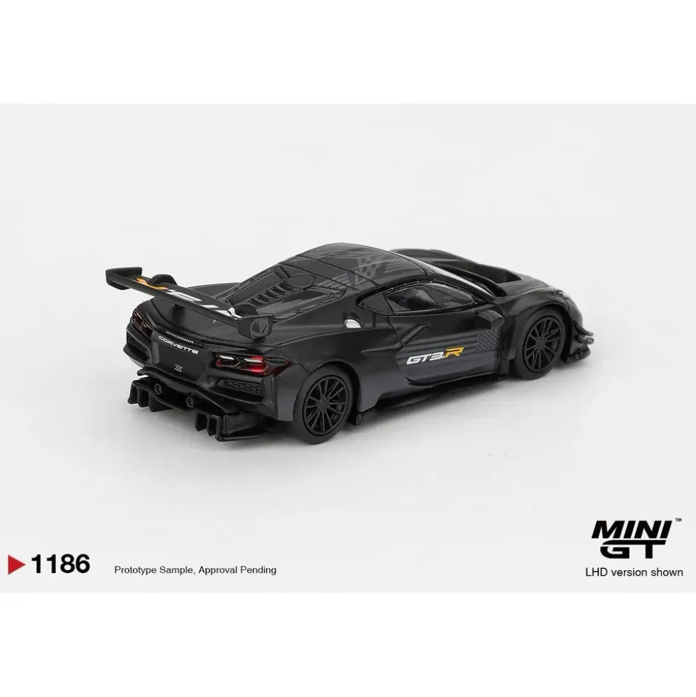 Chevrolet Corvette Z06 GT3.R Road America Test car - Svart - 1186 - Mini GT - 1:64