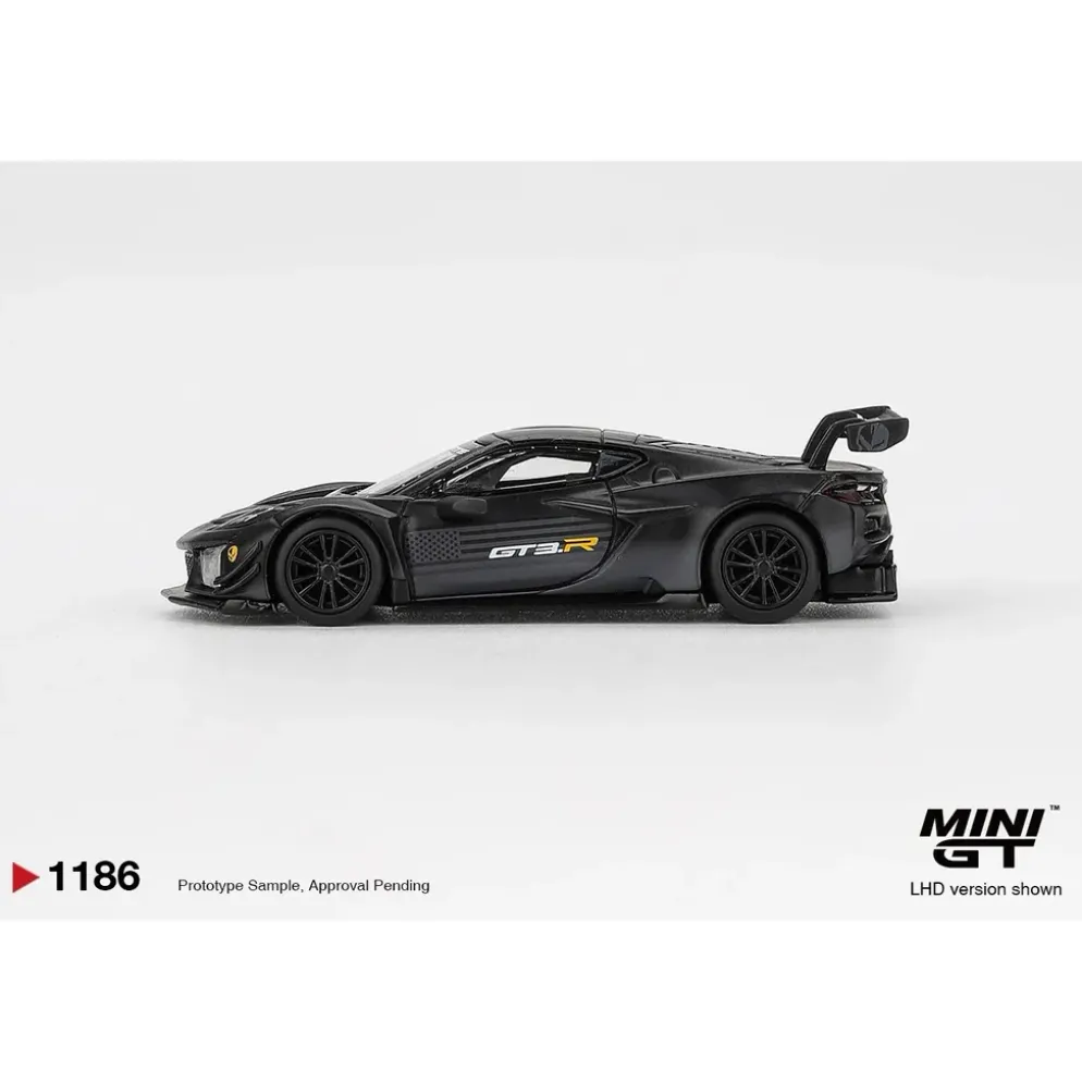 Chevrolet Corvette Z06 GT3.R Road America Test car - Svart - 1186 - Mini GT - 1:64