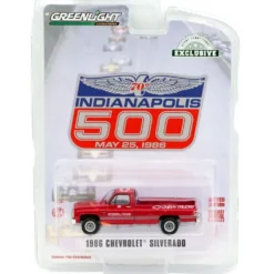 1986 Chevrolet Silverado - Röd - Indy 500 - Greenlight