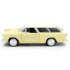 1955 Chevy Bel Air Nomad - Gul och Beige - Motormax - 1:24