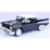 1957 Chevy Bel Air - Svart / Vit - Motormax - 1:24