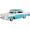 1957 Chevy Bel Air - Turkos/Vit - Get Low - Motormax - 1:24