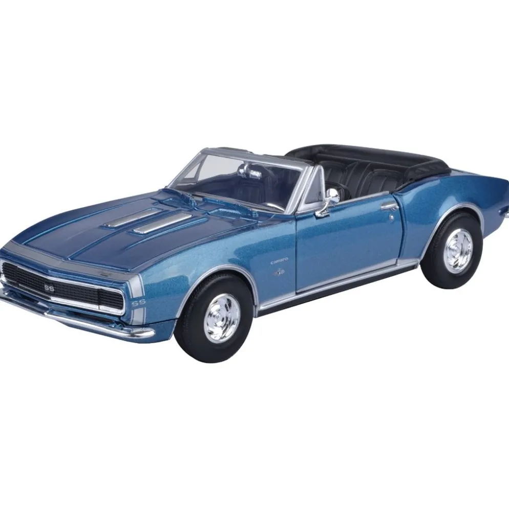 1967 Chevy Camaro SS - Blå - Motormax - 1:24