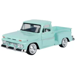 1966 Chevy C10 Fleetside Pickup - Turkos - Motormax - 1:24