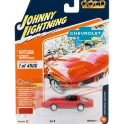 1979 Chevy Corvette - Röd - Johnny Lightning - 1:64