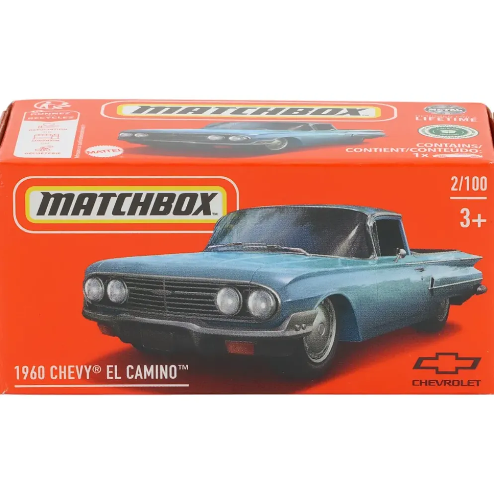 1960 Chevy El Camino - Blå - Power Grab 2/100 - Matchbox