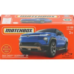2024 Chevy Silverado EV - Blå - Power Grab 12/100 - Matchbox