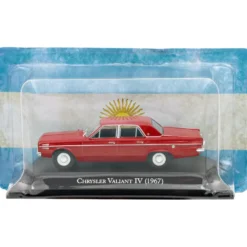 Chrysler Valiant IV - 1967 - Röd - Magazine Models - 1:43