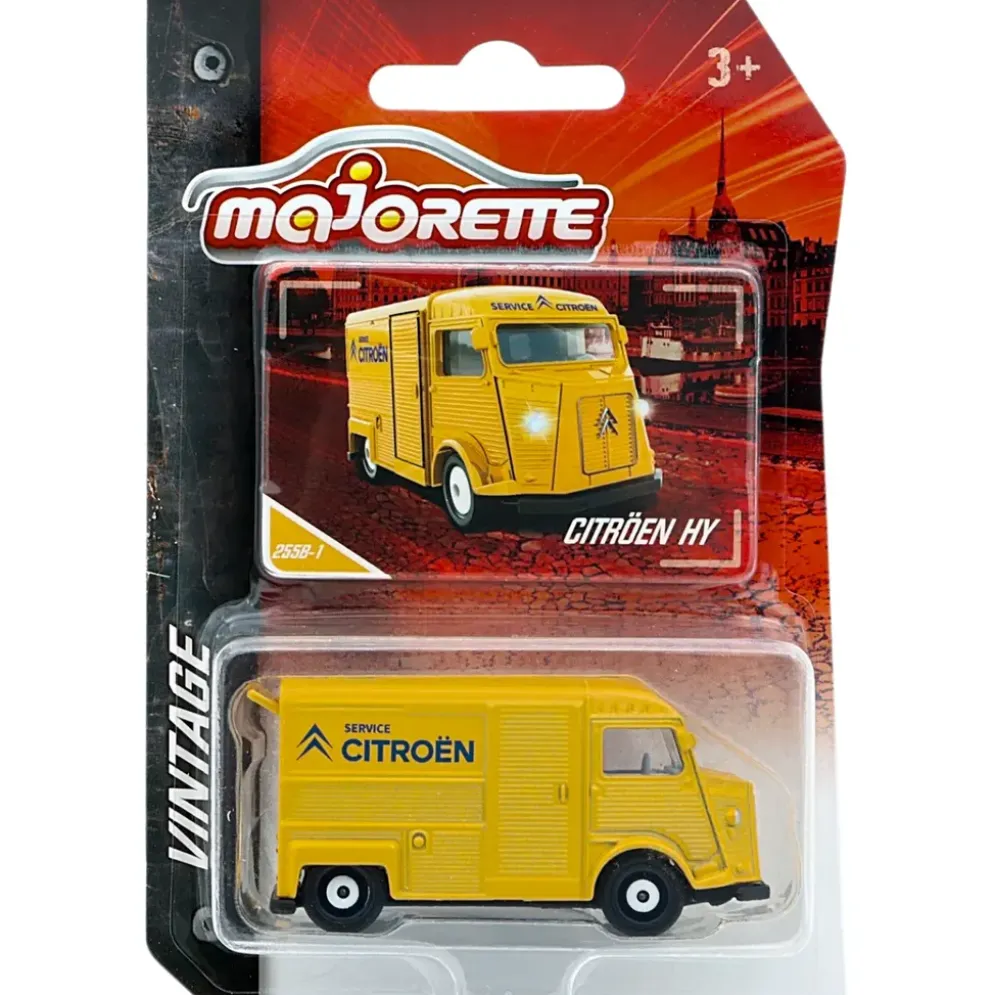 Citroën HY - Service - Gul - Vintage - Majorette - 7 cm