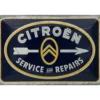 Citroën - Service and Repairs - Plåtskylt - 30x20 cm