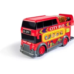 City Bus - Röd Stadsbuss - Ljud och Ljus - Dickie Toys