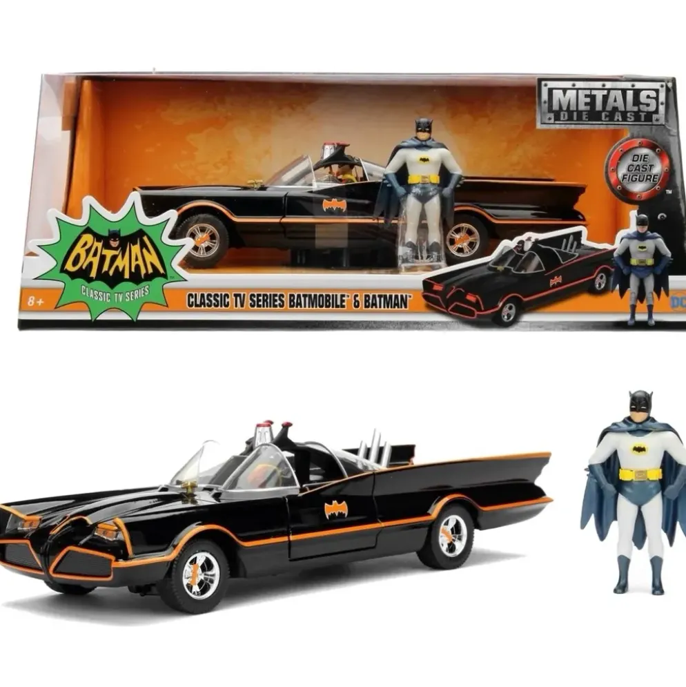 Classic TV Series Batmobile & Batman - Jada Toys - 1:24