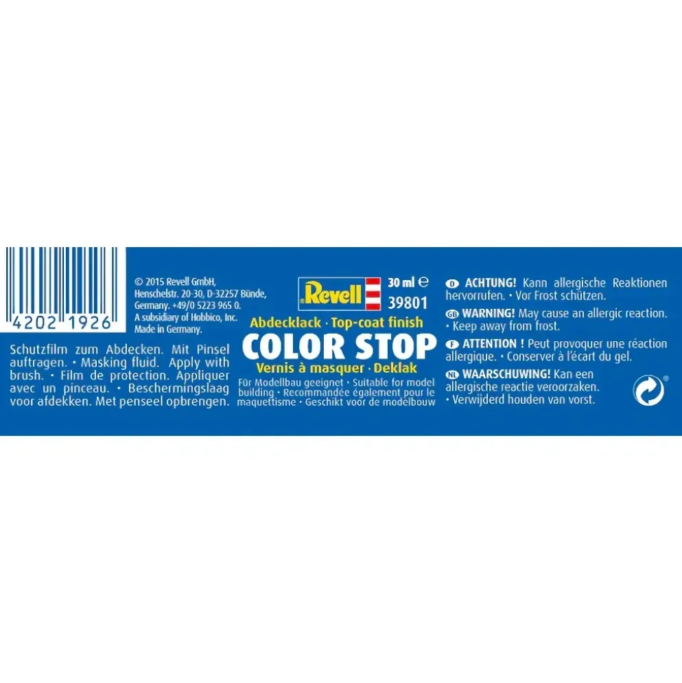 Color Stop - Liquid Mask - 30 ml - 39801 - Revell