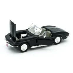 1967 Corvette - Chevrolet - Svart - Motormax - 1:24