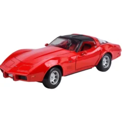 1979 Corvette (C3) - Röd - Motormax - 1:24