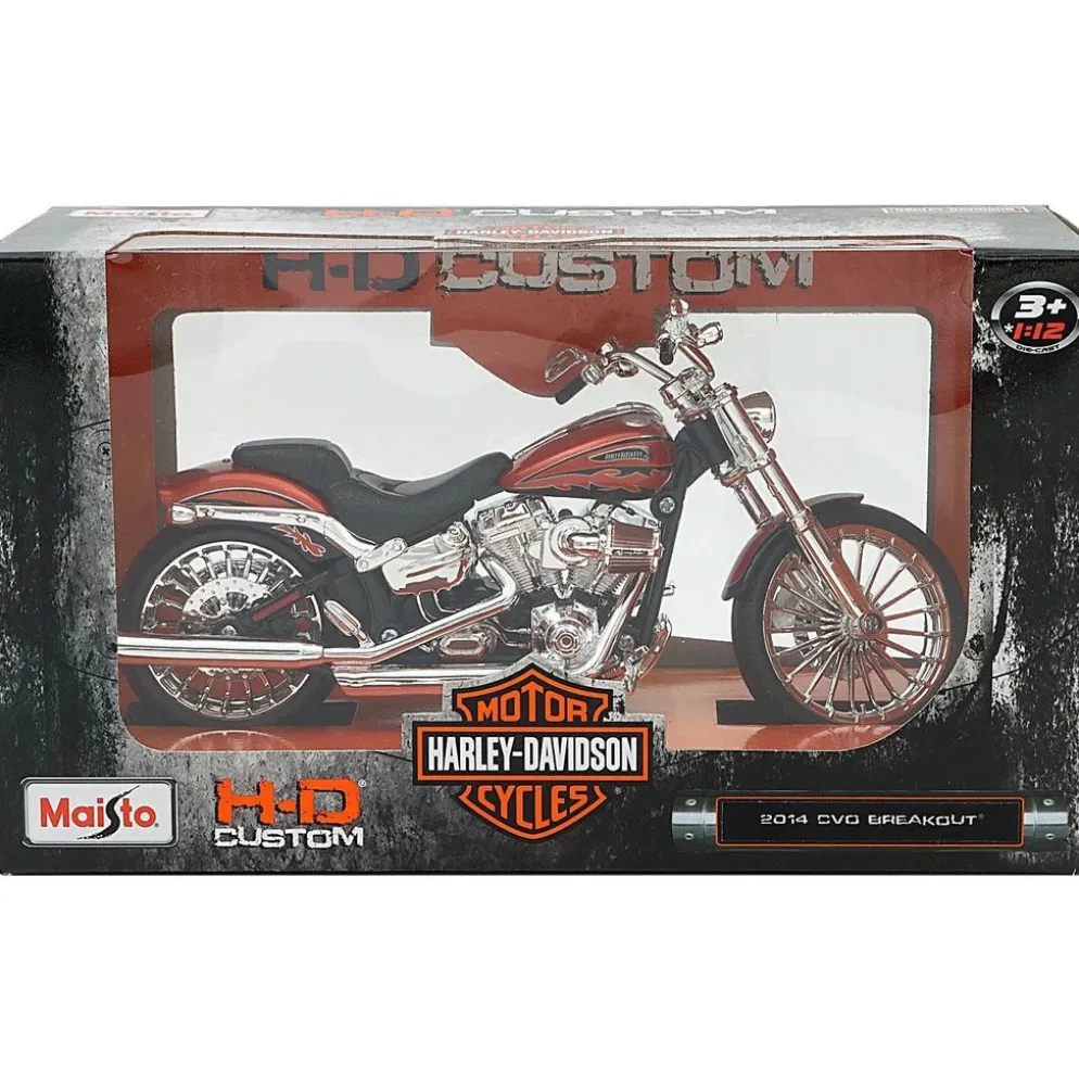 2014 CVO Breakout - Harley-Davidson - Orange - Maisto - 1:12