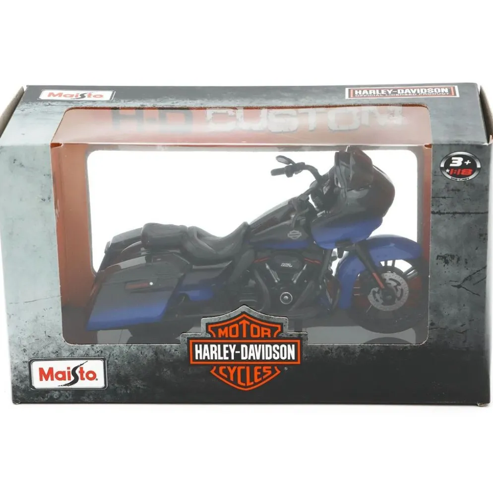 2018 CVO Road Glide - Harley-Davidson - Blå - Maisto - 1:18