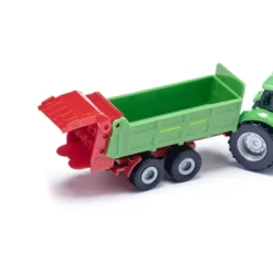 Deutz-Fahr Agrotron 260 med gödselspridare - Siku - 16 cm