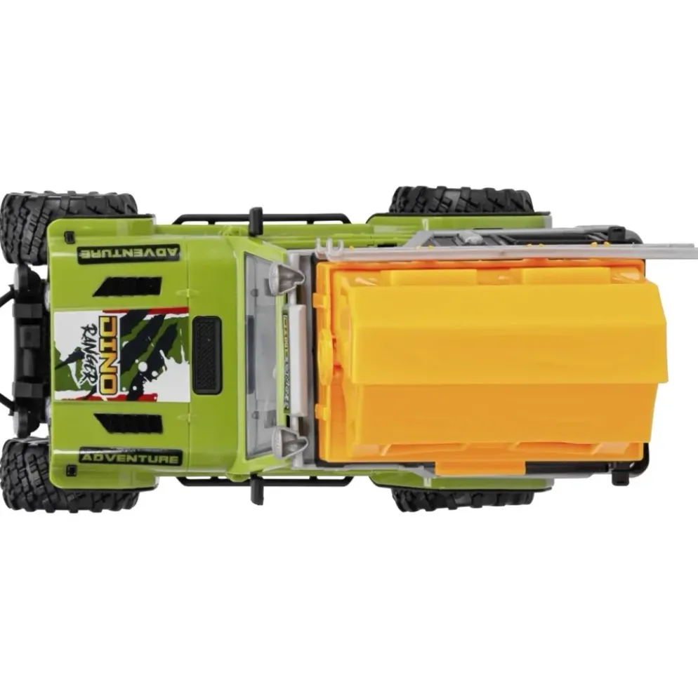 Dino Camper - Jeep Wrangler med Ljud och Ljus - Dickie Toys