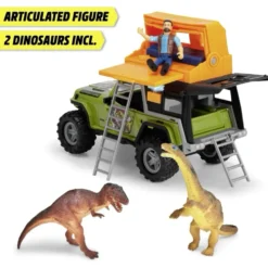 Dino Camper - Jeep Wrangler med Ljud och Ljus - Dickie Toys