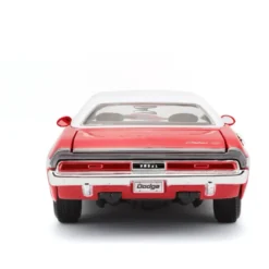 1970 Dodge Challenger R/T Coupe - Röd - Maisto - 1:24