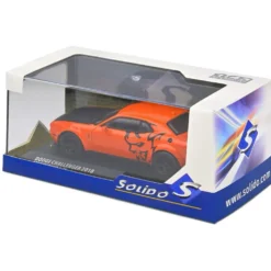 Dodge Challenger SRT Demon - 2018 - Orange - Solido - 1:43