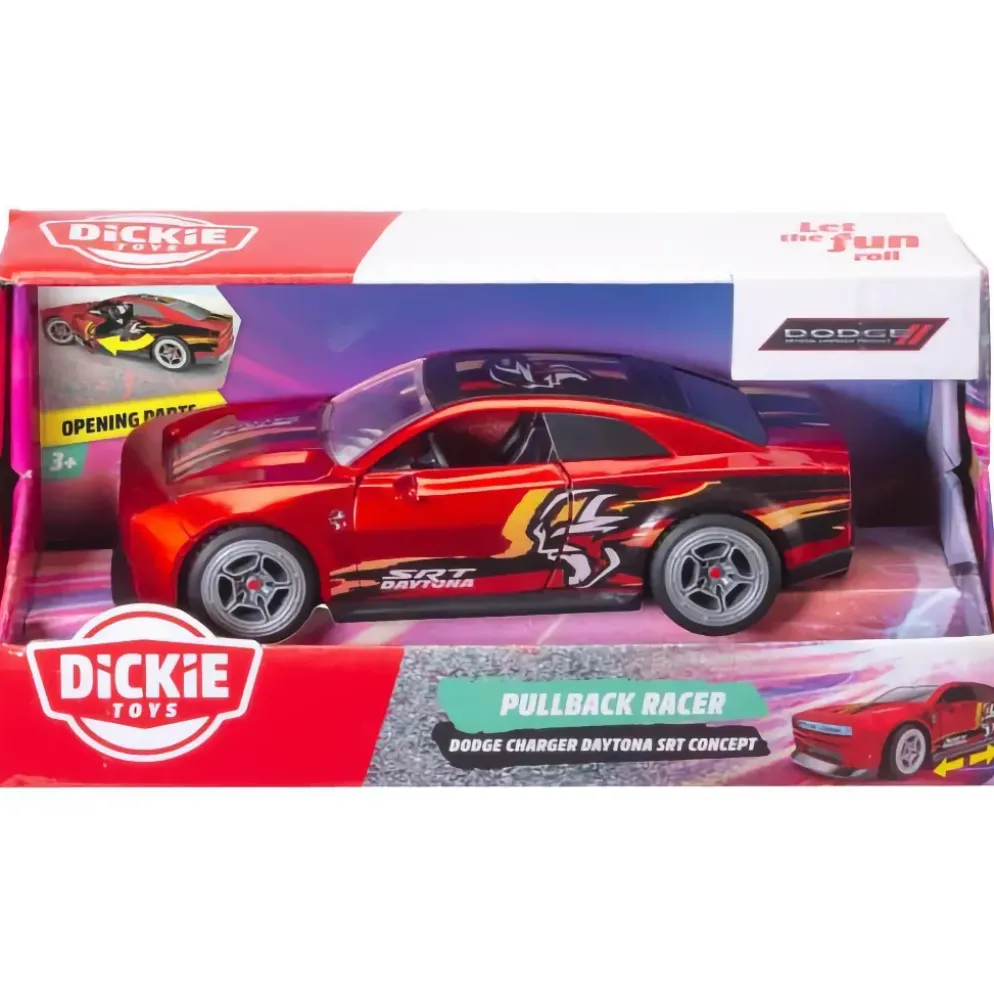 Dodge Charger Daytona SRT Concept - Röd - Dicke Toys - 14 cm