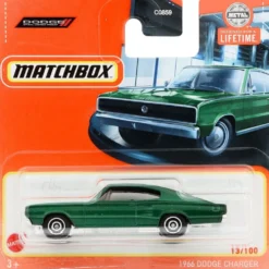 1966 Dodge Charger - Grön - Matchbox