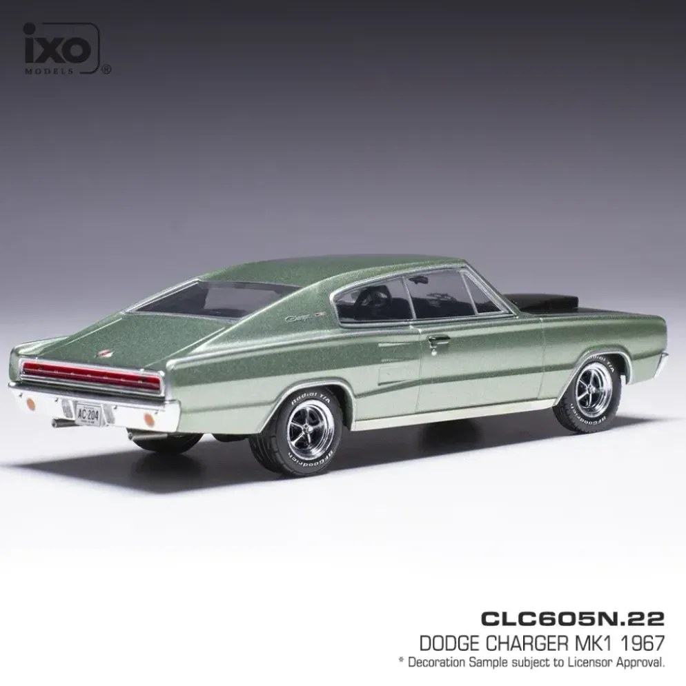 Dodge Charger MK1 - 1967 - Grön - Ixo Models - 1:43