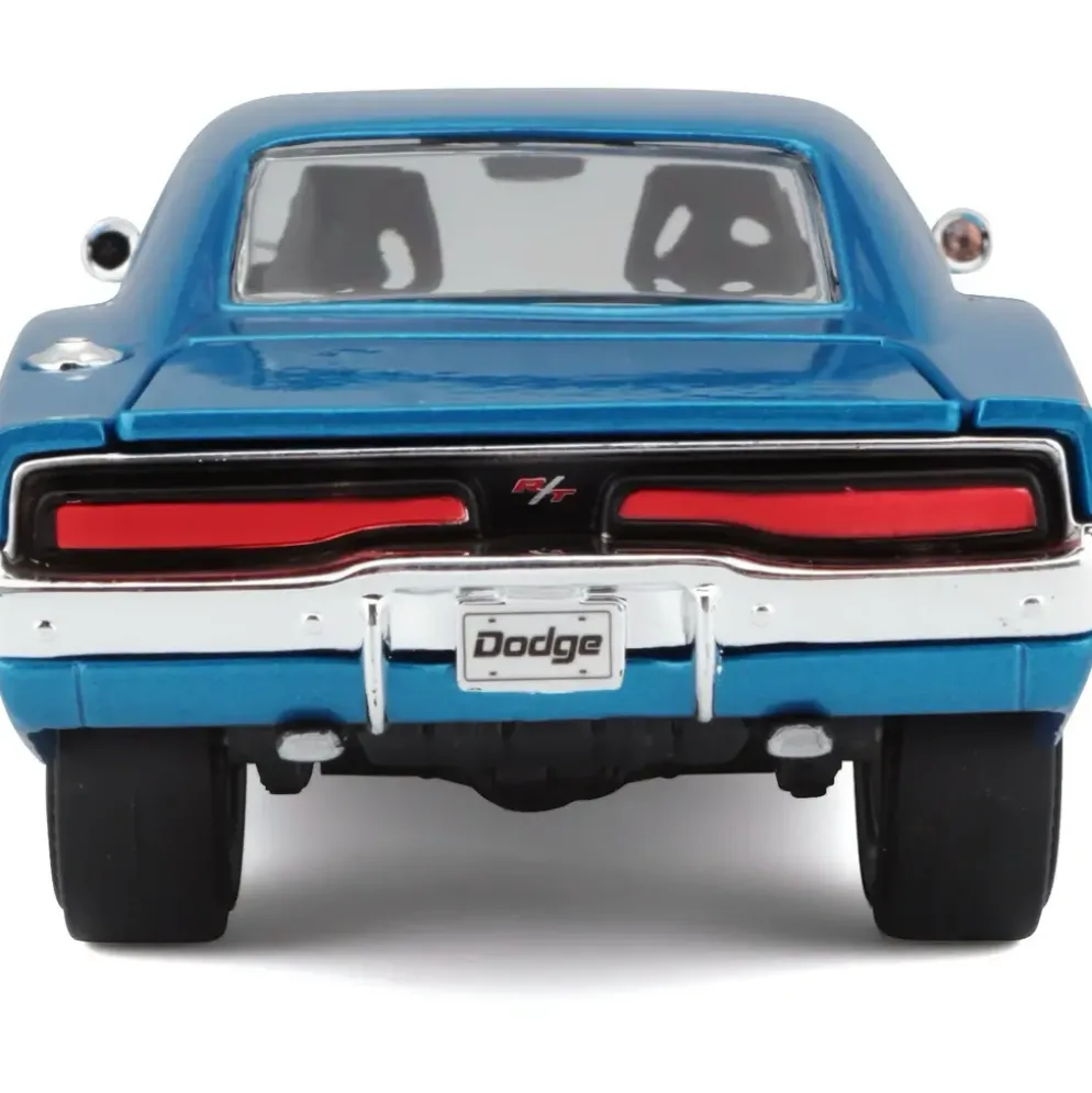 1969 Dodge Charger R/T - Blå - Maisto - 1:25
