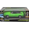 1969 Dodge Charger R/T - Grön - Maisto - 1:18