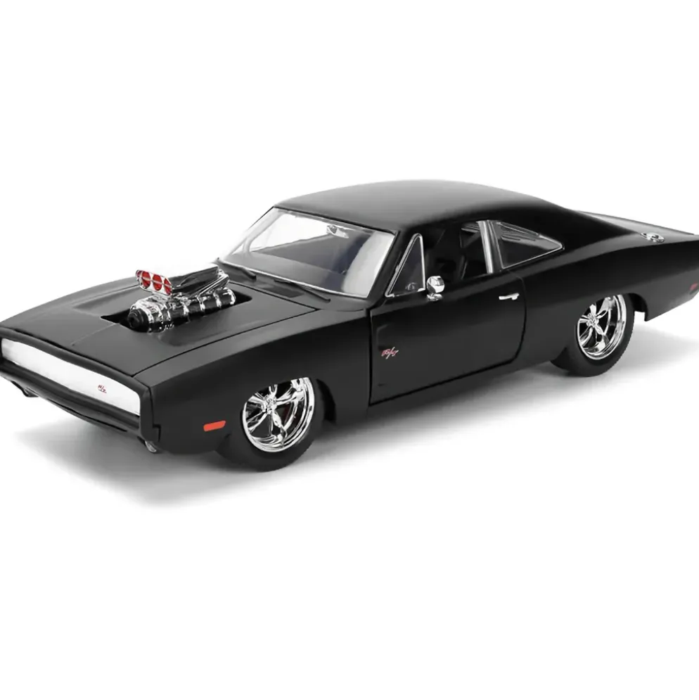 1970 Dodge Charger R/T - Mattsvart - Fast & Furious - Jada - 1:24