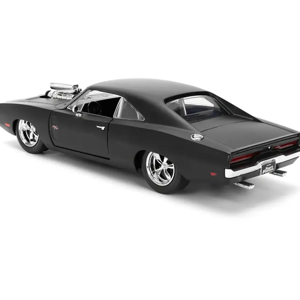 1970 Dodge Charger R/T - Mattsvart - Fast & Furious - Jada - 1:24