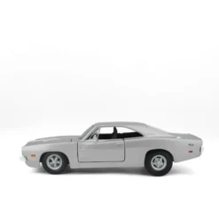 1969 Dodge Charger R/T - Silver - Maisto - 1:25